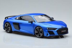 Audi R8 Performance Modrý Kengfai 1:18 VAKF-0355 Kov – obrázek 6 z 10