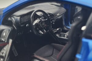 Audi R8 Performance Modrý Kengfai 1:18 VAKF-0355 Kov – obrázek 8 z 10