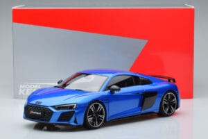 Audi R8 Performance Modrý Kengfai 1:18 VAKF-0355 Kov – obrázek 10 z 10