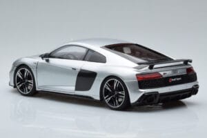 Audi R8 Performance Stříbrný Kengfai 1:18 VAKF-0354 Kov – obrázek 7 z 10