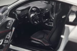 Audi R8 Performance Stříbrný Kengfai 1:18 VAKF-0354 Kov – obrázek 8 z 10