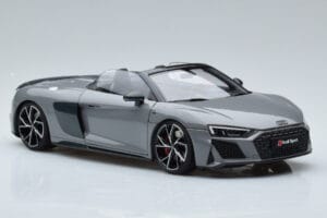 Audi R8 Spyder Performance Nardo Šedý Kengfai 1:18 VAKF-0352 Kov – obrázek 7 z 11