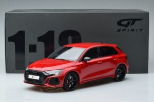 Audi RS3 8Y Sportback Červený GT Spirit 1:18 GT378 Pryskyřice – obrázek 6 z 6