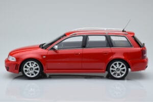 Audi RS4 B5 Avant Červený Otto 1:18 OT1026B Pryskyřice – obrázek 3 z 6