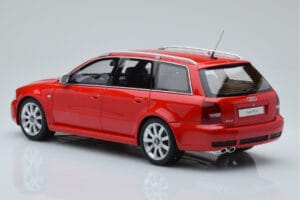 Audi RS4 B5 Avant Červený Otto 1:18 OT1026B Pryskyřice – obrázek 5 z 6