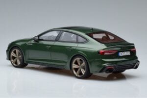 Audi RS5 B9 Sportback Sonoma Zelený Asia Edition GT Spirit 1:18 CLDC018 Pryskyřice – obrázek 5 z 6