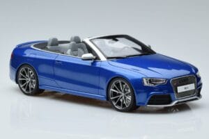 Audi RS5 B8 Kabriolet Modrý GT Spirit 1:18 ZM053 Pryskyřice – obrázek 4 z 6