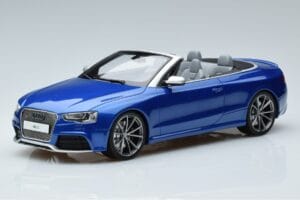 Audi RS5 B8 Kabriolet Modrý GT Spirit 1:18 ZM053 Pryskyřice