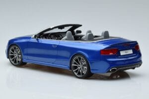 Audi RS5 B8 Kabriolet Modrý GT Spirit 1:18 ZM053 Pryskyřice – obrázek 5 z 6