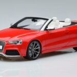 Audi RS5 B8 Kabriolet Červený GT Spirit 1:18 GT724 Pryskyřice