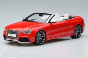 Audi RS5 B8 Kabriolet Červený GT Spirit 1:18 GT724 Pryskyřice