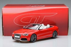 Audi RS5 B8 Kabriolet Červený GT Spirit 1:18 GT724 Pryskyřice – obrázek 5 z 5