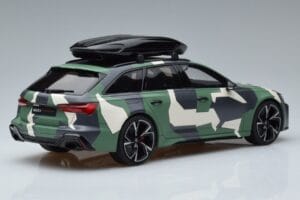 Audi RS6 C8 Avant Maskování With Roof Top Asia Edition GT Spirit 1:18 CLDC014 Pryskyřice – obrázek 2 z 6