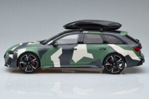 Audi RS6 C8 Avant Maskování With Roof Top Asia Edition GT Spirit 1:18 CLDC014 Pryskyřice – obrázek 3 z 6