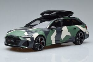Audi RS6 C8 Avant Maskování With Roof Top Asia Edition GT Spirit 1:18 CLDC014 Pryskyřice