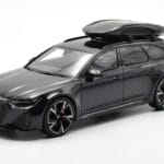 Audi RS6 C8 Avant Mythos Černý S Karbonovою Střechou Asia Edition GT Spirit 1:18 CLDC007 Pryskyřice
