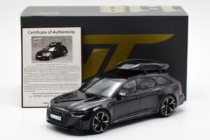 Audi RS6 C8 Avant Mythos Černý S Karbonovou Střechou Asia Edition GT Spirit 1:18 CLDC007 Pryskyřice – obrázek 6 z 6
