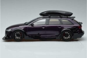 Audi RS6 C7 Avant S Body Kitem Fialový GT Spirit 1:18 GT864 Pryskyřice – obrázek 3 z 6