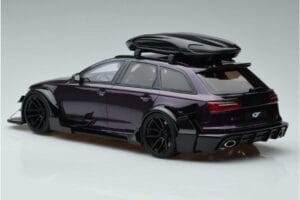 Audi RS6 C7 Avant S Body Kitem Fialový GT Spirit 1:18 GT864 Pryskyřice – obrázek 5 z 6