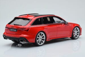 Audi RS6 MTM C8 Avant Tango Červený GT Spirit 1:18 GT432 Pryskyřice – obrázek 2 z 6