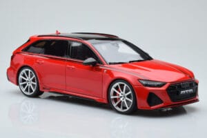 Audi RS6 MTM C8 Avant Tango Červený GT Spirit 1:18 GT432 Pryskyřice – obrázek 4 z 6