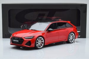 Audi RS6 MTM C8 Avant Tango Červený GT Spirit 1:18 GT432 Pryskyřice – obrázek 6 z 6