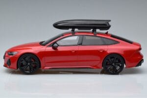 Audi RS7 C8 Sportback Červený Asia Edition GT Spirit 1:18 CLDC021 Pryskyřice – obrázek 3 z 6