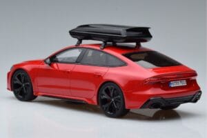 Audi RS7 C8 Sportback Červený Asia Edition GT Spirit 1:18 CLDC021 Pryskyřice – obrázek 5 z 6