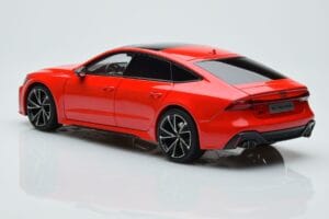Audi RS7 C8 Sportback Červený Kengfai 1:18 VAKF-0332 Pryskyřice – obrázek 6 z 7