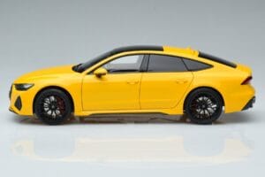 Audi RS7 C8 Sportback Žlutý Vossen Rims Limitovaná Edice Kengfai 1:18 VAKF-0335 Kov – obrázek 5 z 8