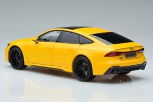 Audi RS7 C8 Sportback Žlutý Vossen Rims Limitovaná Edice Kengfai 1:18 VAKF-0335 Kov – obrázek 7 z 8
