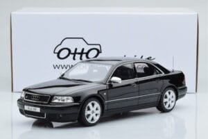 Audi S8 D2 Černý Otto 1:18 OT082 Pryskyřice – obrázek 6 z 6