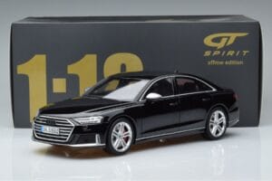 Audi S8 D5 Mythos Černý Asia Edition GT Spirit 1:18 CLDC019 Pryskyřice – obrázek 6 z 6