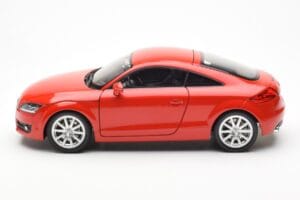 Audi TT 8J Červený Metalíza Minichamps 1:18 100015021 Kov – obrázek 4 z 8