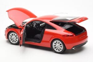 Audi TT 8J Červený Metalíza Minichamps 1:18 100015021 Kov – obrázek 5 z 8