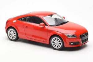 Audi TT 8J Červený Metalíza Minichamps 1:18 100015021 Kov – obrázek 6 z 8