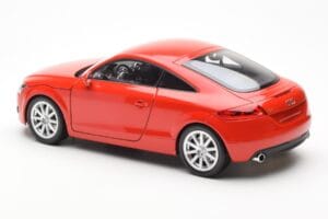 Audi TT 8J Červený Metalíza Minichamps 1:18 100015021 Kov – obrázek 7 z 8