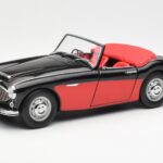 Austin-Healey 3000 Mk I Spider Černý Červený Kyosho 1:18 08141KR