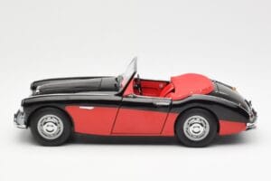 Austin-Healey 3000 Mk I Spider Černý Červený Kyosho 1:18 08141KR Kov – obrázek 4 z 8