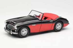 Austin-Healey 3000 Mk I Spider Černý Červený Kyosho 1:18 08141KR