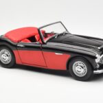 Austin-Healey 3000 Mk I Spider Černý Červený Kyosho 1:18 08141KR - image 6 of 8