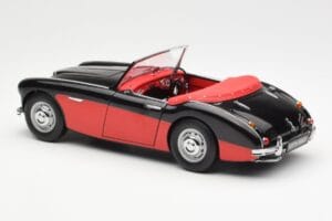 Austin-Healey 3000 Mk I Spider Černý Červený Kyosho 1:18 08141KR Kov – obrázek 7 z 8