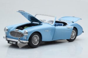 Austin-Healey 3000 Mk1 BN7 Modrý Kyosho 1:18 08149HBL Kov – obrázek 2 z 8