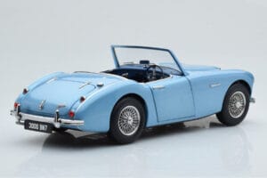 Austin-Healey 3000 Mk1 BN7 Modrý Kyosho 1:18 08149HBL Kov – obrázek 4 z 8