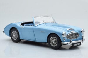 Austin-Healey 3000 Mk1 BN7 Modrý Kyosho 1:18 08149HBL Kov – obrázek 6 z 8
