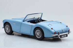 Austin-Healey 3000 Mk1 BN7 Modrý Kyosho 1:18 08149HBL Kov – obrázek 7 z 8