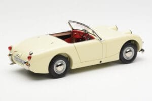 Austin-Healey Sprite Mk I Open Old English Bílý Kyosho 1:18 08953EW Kov – obrázek 3 z 8