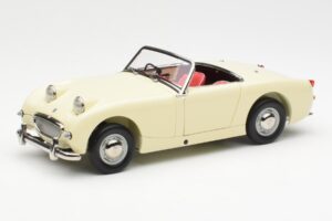 Austin-Healey Sprite Mk I Open Old English Bílý Kyosho 1:18 08953EW