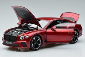 Bentley Continental GT Candy Červený Norev 1:18 182788 Kov – obrázek 2 z 7