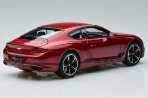 Bentley Continental GT Candy Červený Norev 1:18 182788 Kov – obrázek 3 z 7